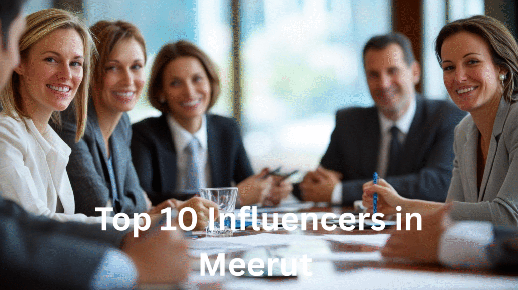 Top 10 Influencers in Meerut