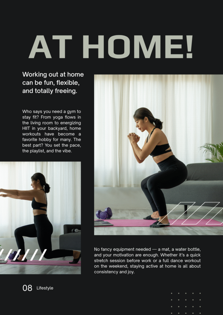 Home Workouts: Staying Fit Without a Gym